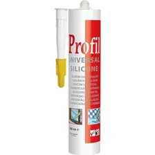Герметик Soudal Profil, Белый, универсальный, силиконовый, 270 мл