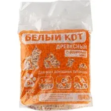 Наполнитель для туалета Белый кот Фруктовый микс (5л/2.25кг)