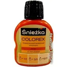 Колеровочная краска Sniezka Colorex 0.1 л (№20, персиковый)