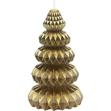 Фигурная свеча Tkano New Year Essential Origami TK24-NY_CND0013 (золотистый)