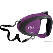 Поводок-рулетка Ferplast Flippy Tech Tape L 75032019 (фиолетовый)