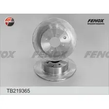 Тормозной диск FENOX TB219365 полный , задняя ось