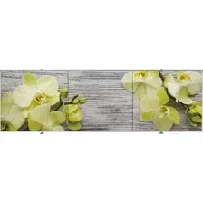 Экран для ванны Comfort Alumin Group Древесная орхидея 3D 170x50