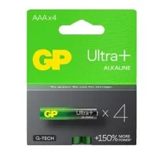 Батарейки GP Ultra+ ААА LR03 (4 шт)