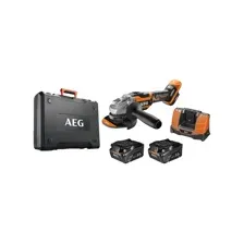 Бесщеточная угловая шлифмашина AEG BEWS18-125BLLI-502C 4935464417