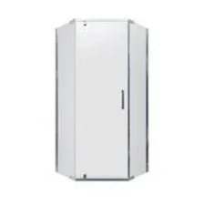 Душевой уголок Triton Дека 100x100 (хром, без поддона)