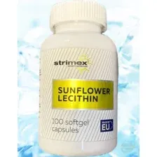Подсолнечный Лецитин Strimex Sunflower Lecithin 1200 mg 100 капс