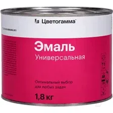 Эмаль Цветогамма ПФ-115 ТУ (1.8кг, серый)