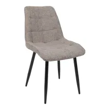 Стул AksHome Caris (бежевый микровелюр CD2302-4/черный)