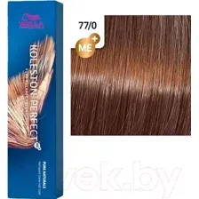 Крем-краска для волос Wella Professionals Koleston Perfect ME+ 77/0 (блонд интенсивный натуральный)
