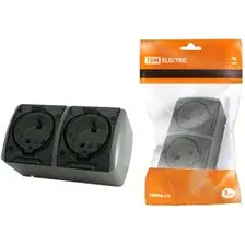 Розетка TDM Electric Селигер SQ1818-0109 (серый)