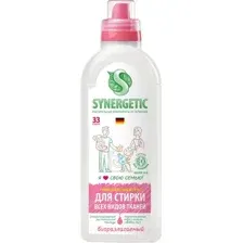Гель для стирки Synergetic биоразлагаемый 1 л