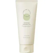 Пенка для умывания Missha Creamy Latte Cleansing Foam Green Tea New (172мл)