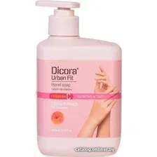Жидкое мыло Dicora Мыло жидкое Citrus & Peach с витамином С 500 мл