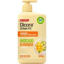 Гель для душа Dicora Mango & Avocado с витамином Е (825мл)