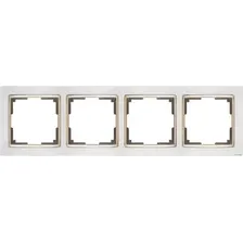 Рамка Werkel Snabb WL03-Frame-04 (белый/золото)