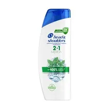 Шампунь для волос 2 в 1 HEAD & SHOULDERS Против перхоти Ментол, 600 мл