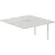 Офисный стол Norden 280х143.8х75 SG.215.SH.44.WH (белый/серый бархат)