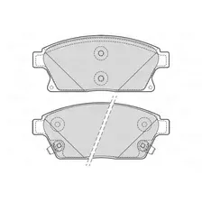 Тормозные колодки дисковые передняя ось VALEO 601705