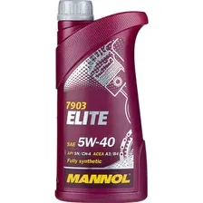 Масло моторное Mannol Elite, 5w40 SM/CF, 1 л