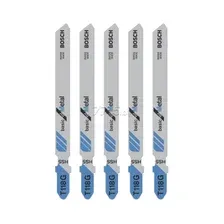 Пилка для электролобзика 92х67 мм BOSCH Basic for Metal T118G 5 штук