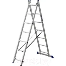 Лестница-трансформер Stairs AL207 (2x7 ступеней)