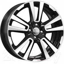 Литой диск K&K КС874 17x6.5" 4x100мм DIA 60.1мм ET 43мм Алмаз черный