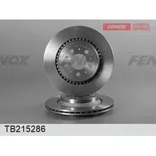 Тормозной диск FENOX TB215286 вентилируемый , задняя ось