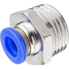 Фитинг RockForce Фитинг для пласт. трубок 4 мм с нар. резьбой 1/4 RF-SPC04-02