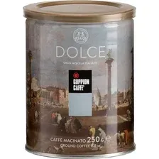 Кофе в зернах Goppion Dolce, 250 гр ж/б