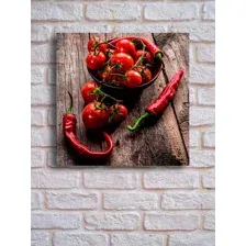 Картина на стекле Stamprint Перец с черри 1 КТ035 (20x20)
