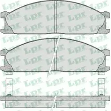 Тормозные колодки дисковые передняя ось LPR 05P378