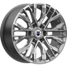 Литой диск K&K Кортес 19x8.5" 6x139.7мм DIA 100.1мм ET 36мм Дарк платинум