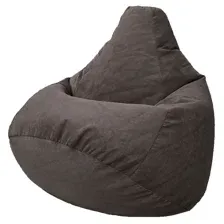 Кресло-мешок Flagman Груша Супер Мега Г5.5-84 Verona 84 (Grey Brown)