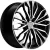 Литые диски Khomen KHW2009 Touareg 20x8.5" 5x112мм DIA 66.6мм ET 33мм Black FP