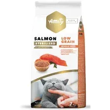 Сухой корм для кошек Amity Super Premium для стерилизованных кошек с лососем (7кг)