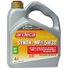 Моторное масло Ardeca SYNTH-MF 5W-30 4л