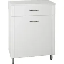 Symbolite Комод для ванной ТН 60 1 ящик с корзиной