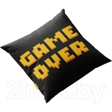 Декоративная подушка Mega Toys Game Over МТ01063