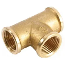Тройник латунный 3/4" с внутренней резьбой GENERAL FITINGS (270014H050505A)
