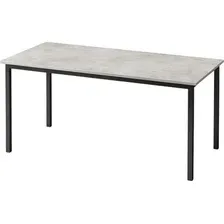 Обеденный стол Макс Стайл Абрис СТО 1600x800 (бетон 818 PO)