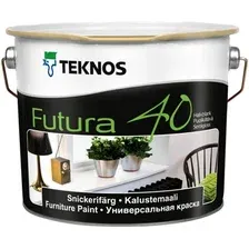 Краска Teknos Futura 40 Base 1 2.7л (белый)
