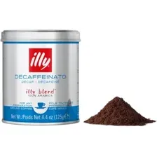 Кофе ILLY Espresso Decaffeinated молотый 125 г