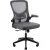 Кресло офисное Mio Tesoro Ноэми (серый/черный)