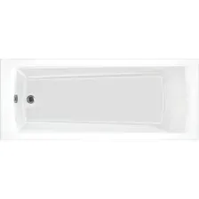 Ванна акриловая Cersanit Nature 150x70 64243 с сифоном Prime 64287 (сифон черный)