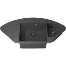 Кухонная мойка Uperwood Quartz Premium UPD-06-03 (серая)