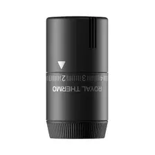 Термоголовка жидкостная М30х1,5 ROYAL THERMO Design черный (RATHDN13015BL)