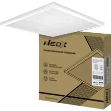 Neox 4690612038179 Панель светодиодная универсальная ДВО-02 3665-ПРИЗМА 36Вт 230В 6500К 4020Лм 110Лм/Вт 595х595х19