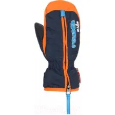 Варежки лыжные Reusch Ben Mitten Dress/ 4685408 0425 (р-р 2, Blue/Orange Popsicle)