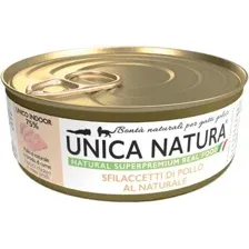 Консервированный корм для кошек Unica Natura Unico Indoor с курицей 70 г